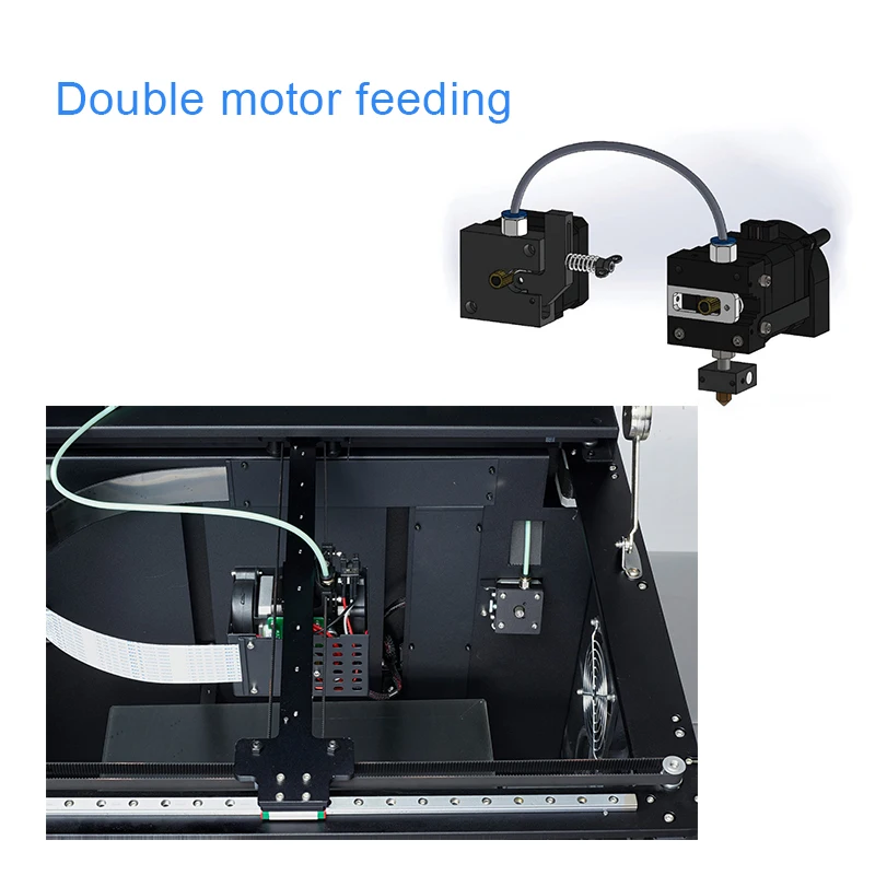 Highly Precise JGMaker A8S Enclosed Desktop Professional Big Large Industrial 3D Printer with Dual Stepper Motor