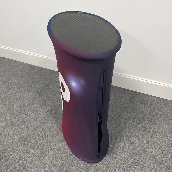 Rectangle Podium Counter Foldable Pop up Table Automatic Rising Promotional Counter Display