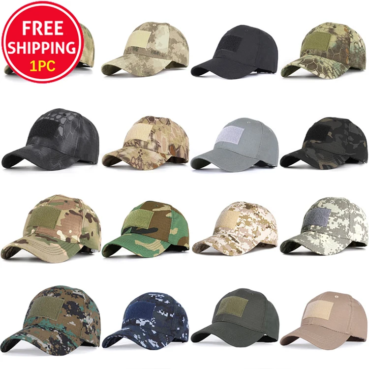 Sports Camo Trucker Hat Special Forces Tactical Military Camouflage Mesh Baseball Cap
