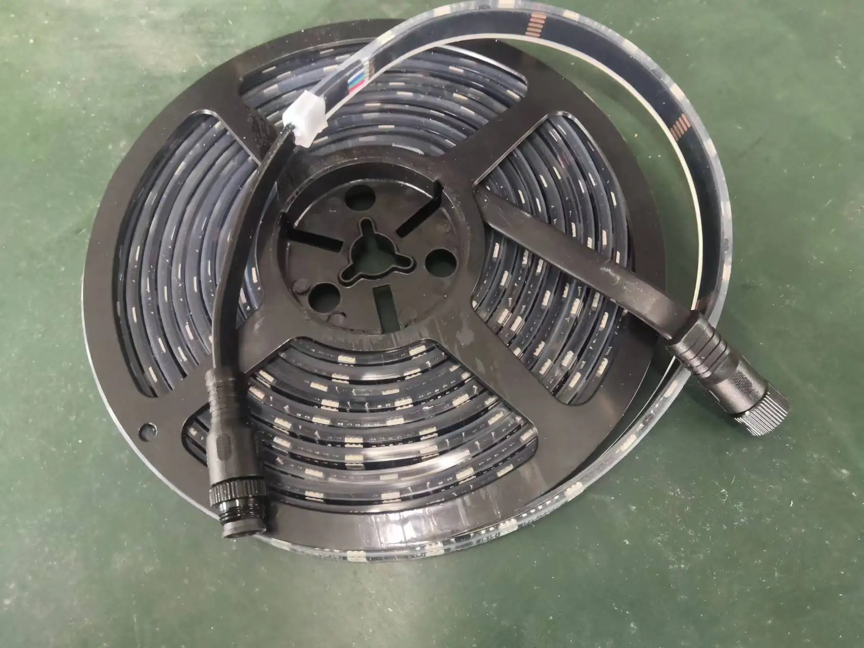 DC 24V 12V ucs512 smd 5050 60 leds rgb dmx 512 16.4ft 300leds IP20 IP65 IP67 IP68 color change flexible dmx rgb led strip