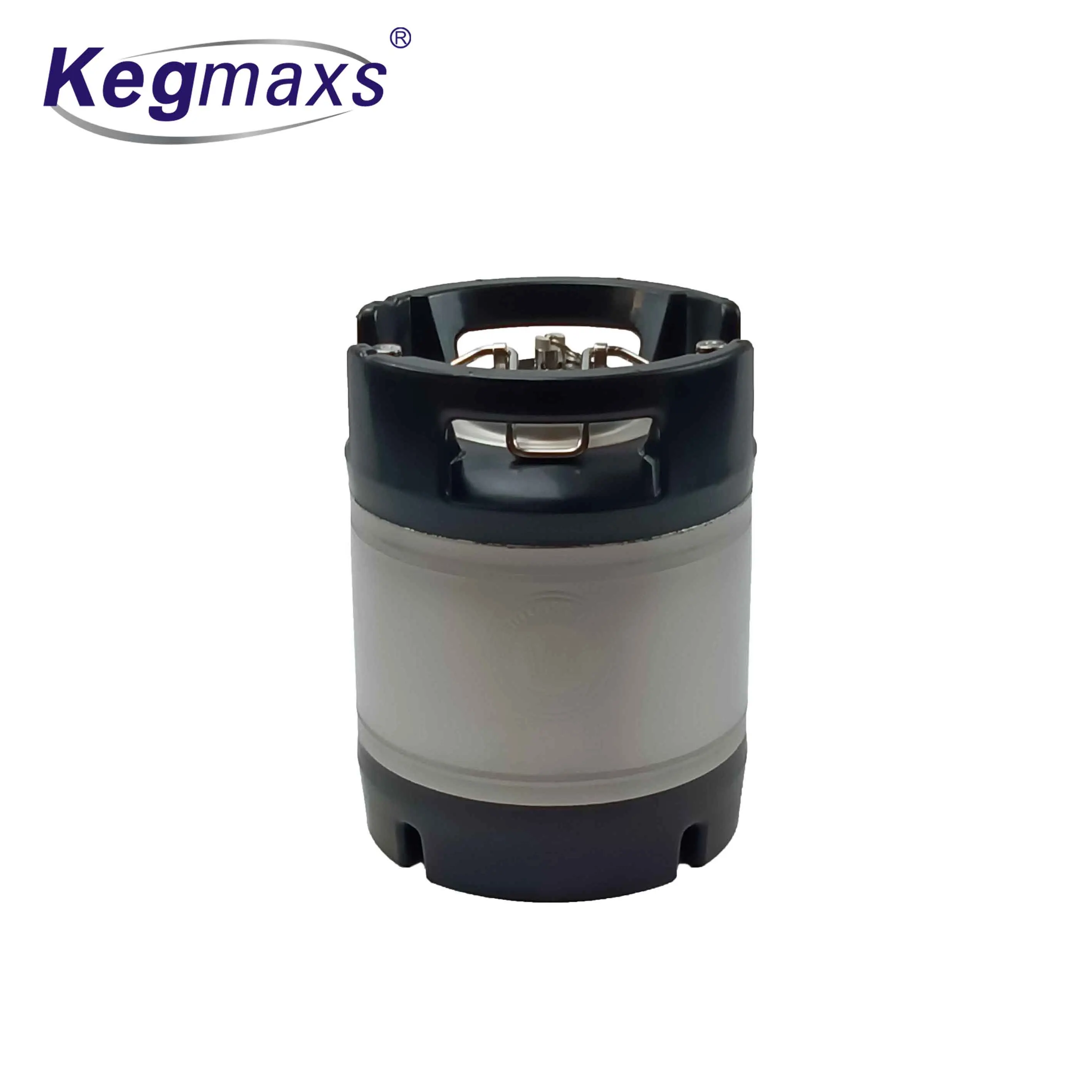 Kegmaxs Corny Keg 6.5L Ball Lock Keg for Homebrew Stainless Steel 304 Craft Beer Brew 1.75 Gallon Corny Cleaning Keg
