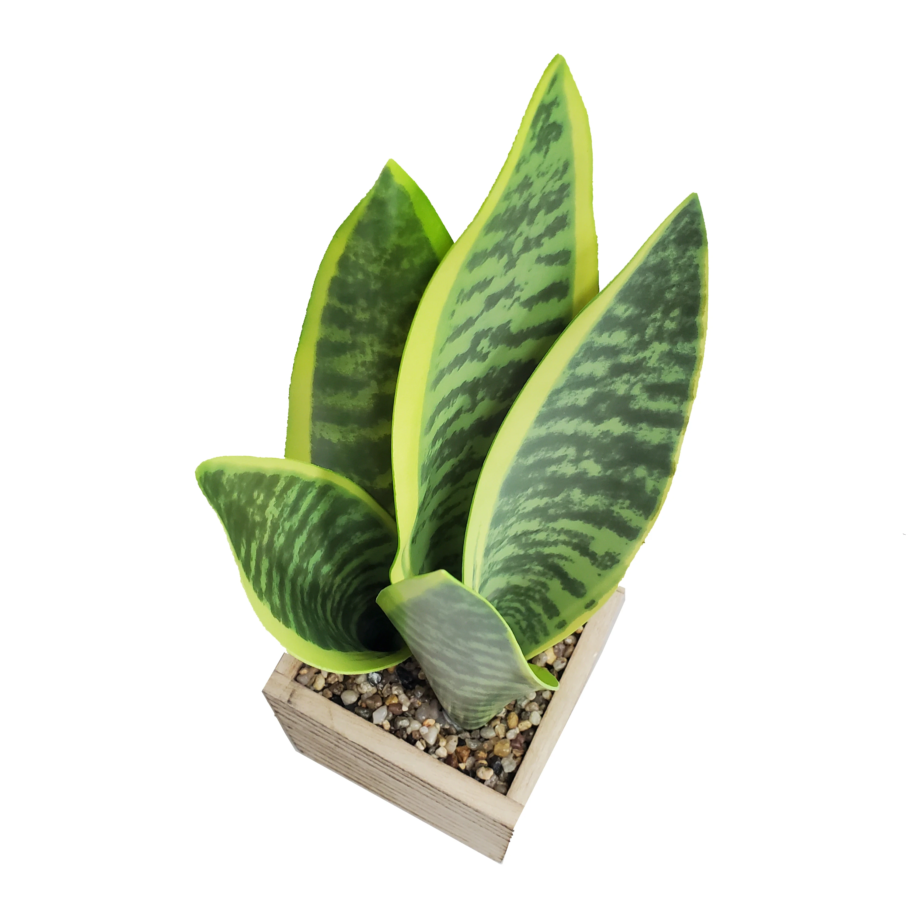 34 темно-зеленые пластиковые искусственные змеи Sansevieria дешевые декоративные растения
