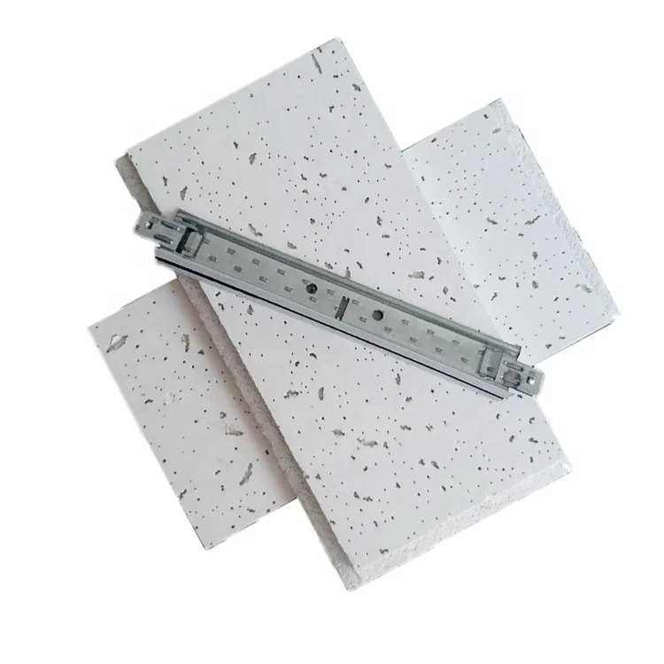 galvanized grid clip suspended ceiling mineral fiber ceiling