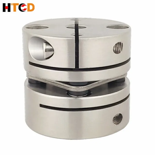 
High Sensitivity Disc Shaft Coupling Single Diaphragm clamp Coupler for Step Motor 