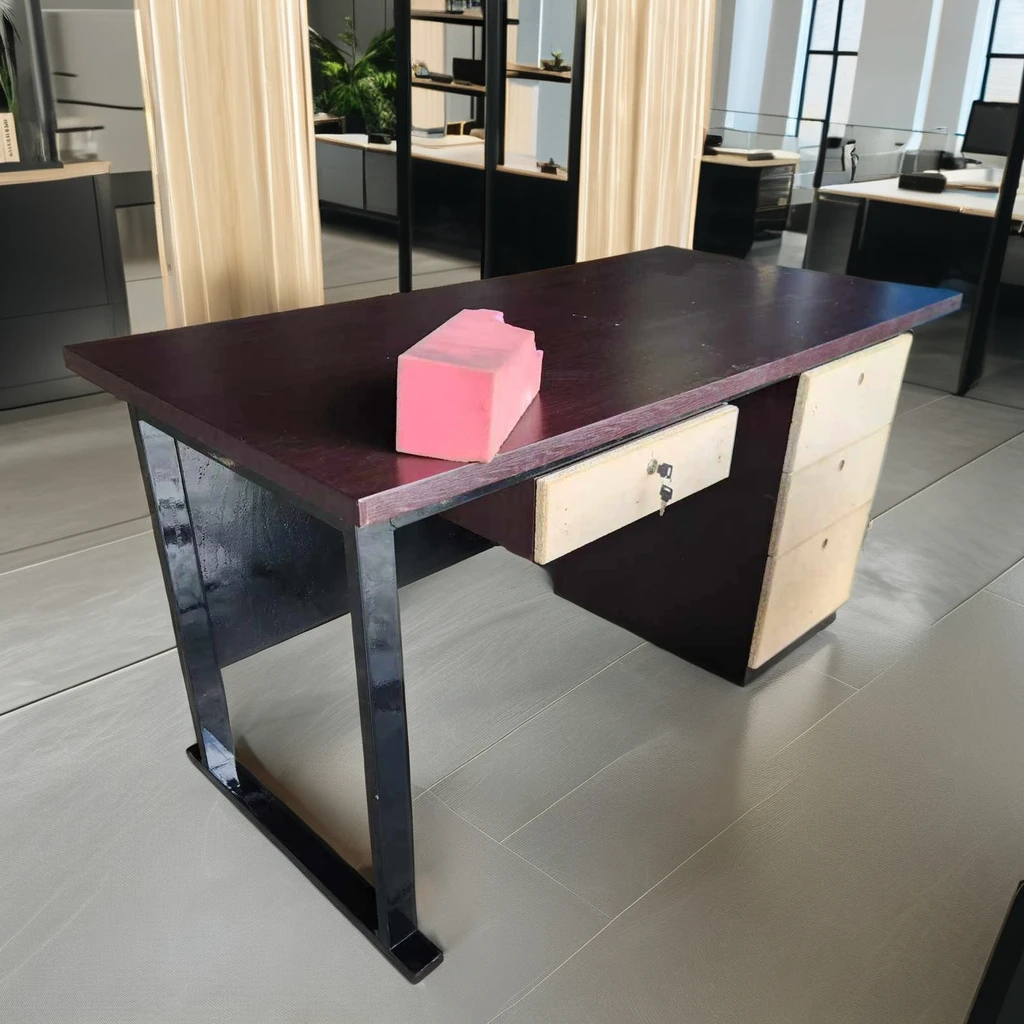 Классический компьютерный стол с 3 ящиками 140 см/160 см