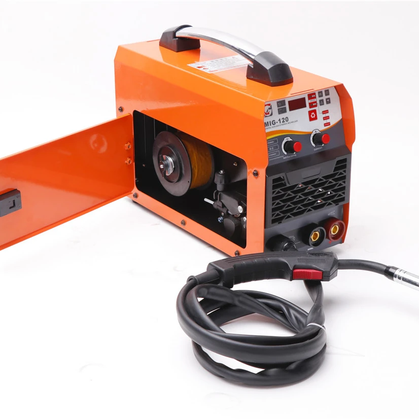 1phase 220v igbt inverter welding machine MIG-120 digital control made in china