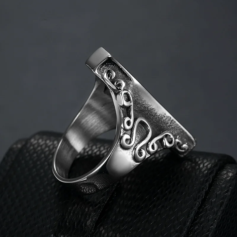Hot Stainless Steel Ring Skull Collection Zombie Coffin Drip Rings for Men and Women