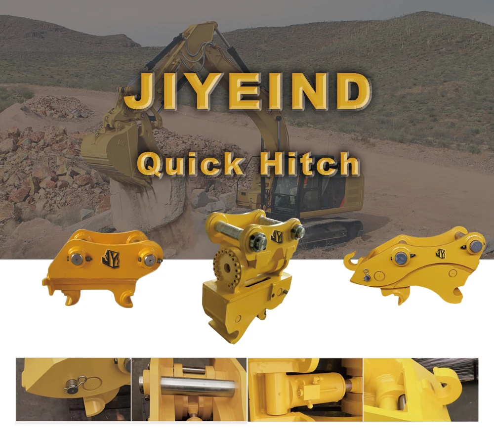 Excavator Hitch Attachments Tilting Quick Coupler Rotator Hydraulic Rotating Hitch Price Excavator Tilting For Sale