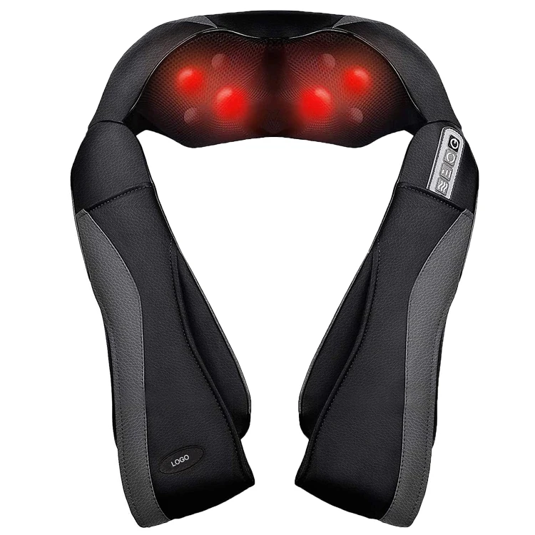 
Wireless electric heating physical therapy shaitsu neck massager shawl 
