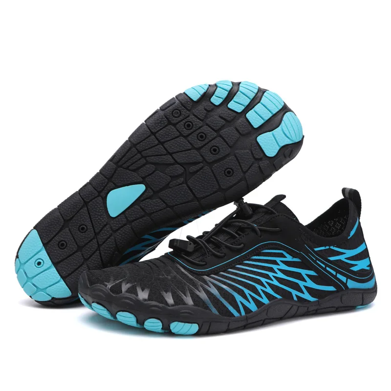 Unisex wholesale  water sports hiking shoes barefoot quick dry aqua soft soles wading shoes