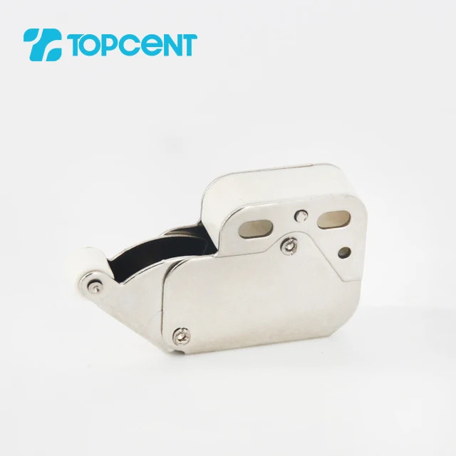 TOPCENT Furniture Hardware Mini Latch Automatic Spring Catch Plastic Strike