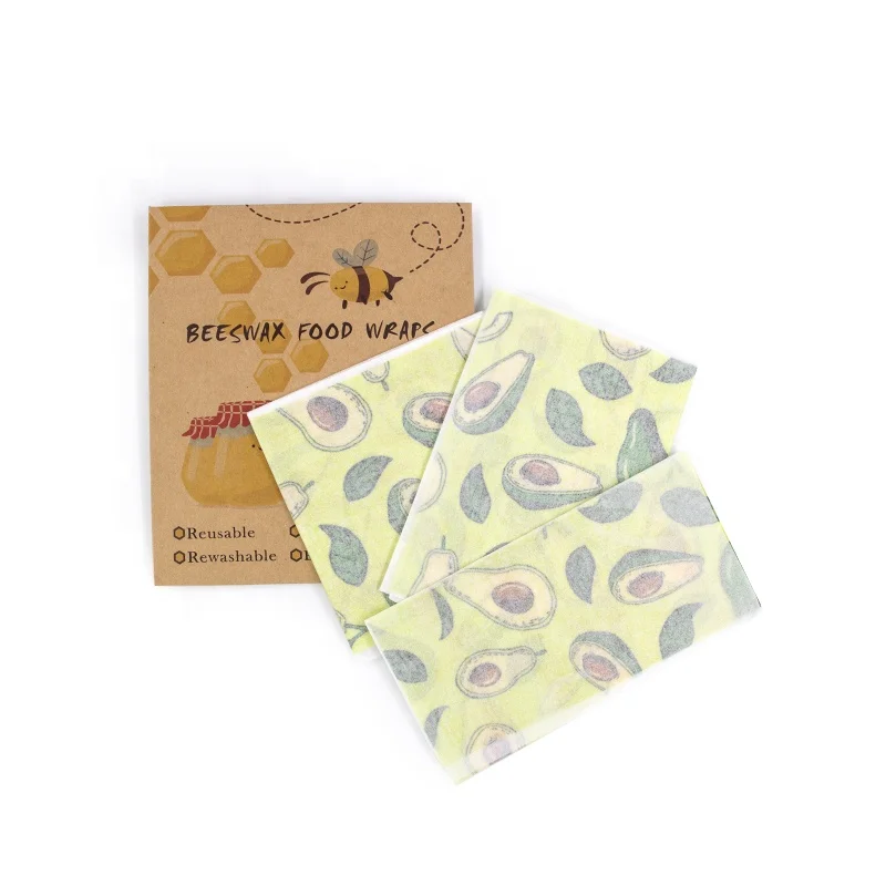 Eco Friendly  Beeswax Food Wraps/Reusable Bees Wax Food Wrap