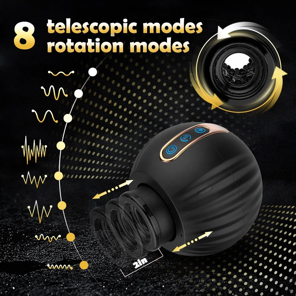 Automatic Oral Sucking Machine Pocket Pussy Adult Goods Realistic Vagina Male Masturbator for Men Sexy Toys