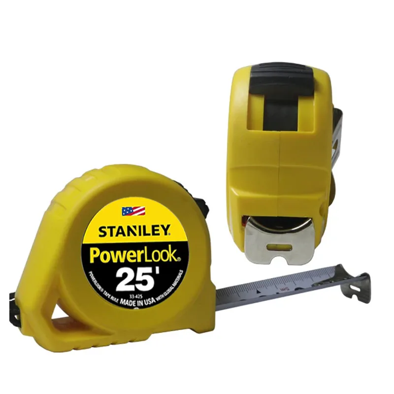 STANILEY tape measure sliding lock 3m/5m/7.5m/10m construction ruler measuring tape