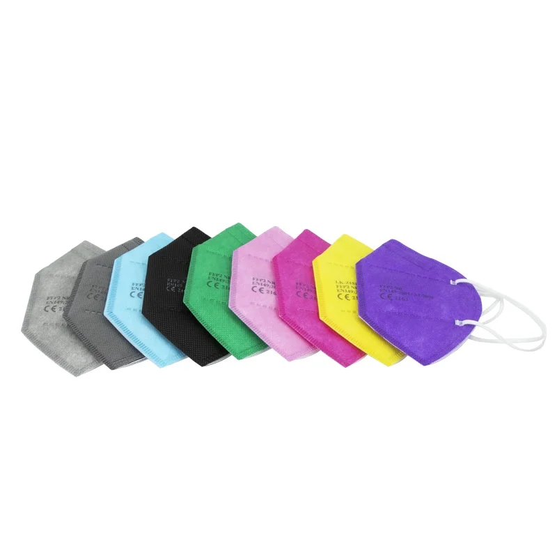 XIQUE LKZ1510 12 цветная FFP2 маска от производителя черный зеленый одноразовый фильтр Atemschutzmask Mascarillas