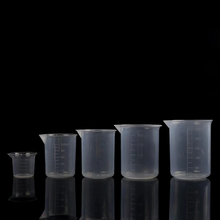 Лаборатория 100 мл 200 мл 300 мл 400 мл 500 мл 600 мл 1000 мл пластиковый мерный стакан