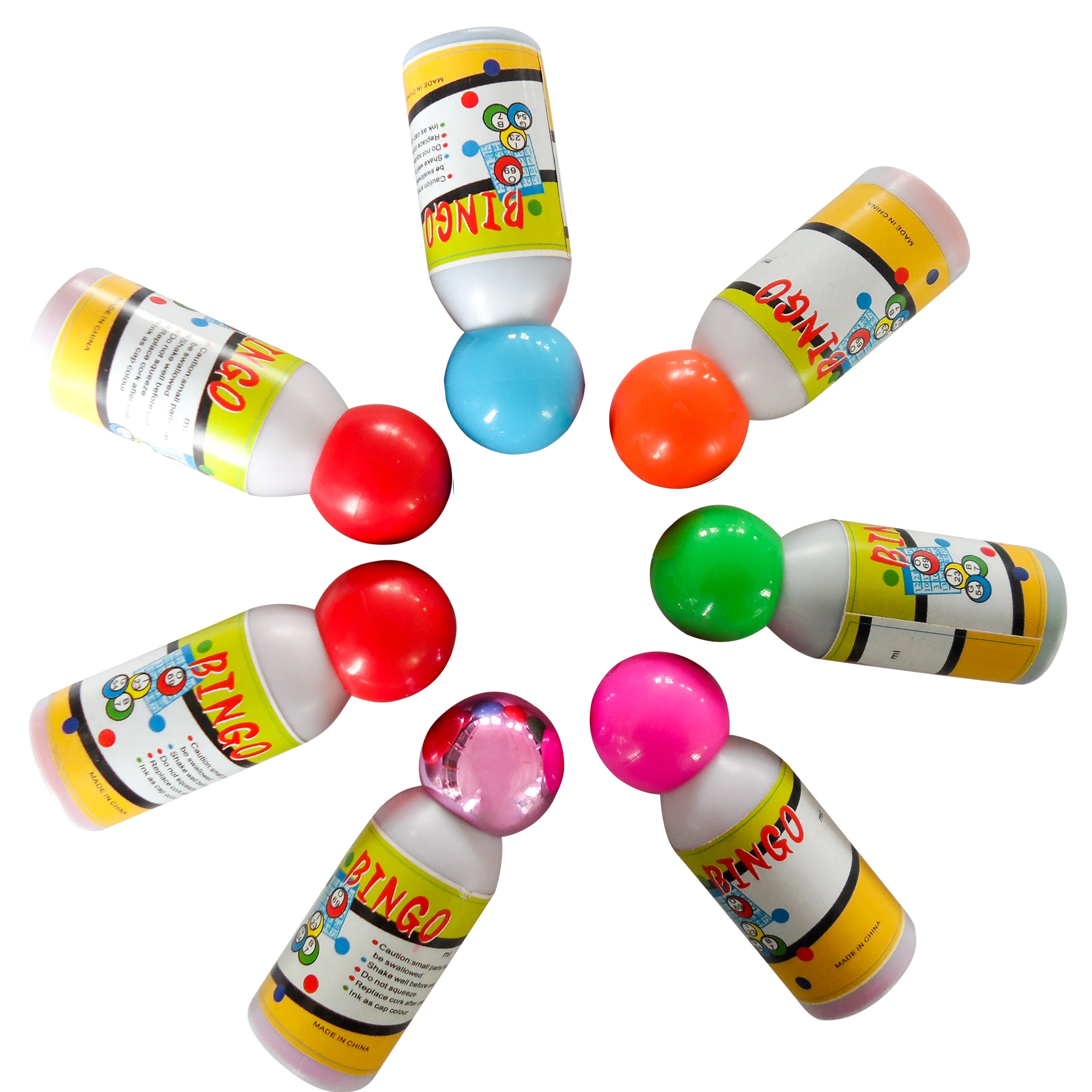 Empty bottle painting container bingo dauber marker graffiti painter for kids drawing CH-2819