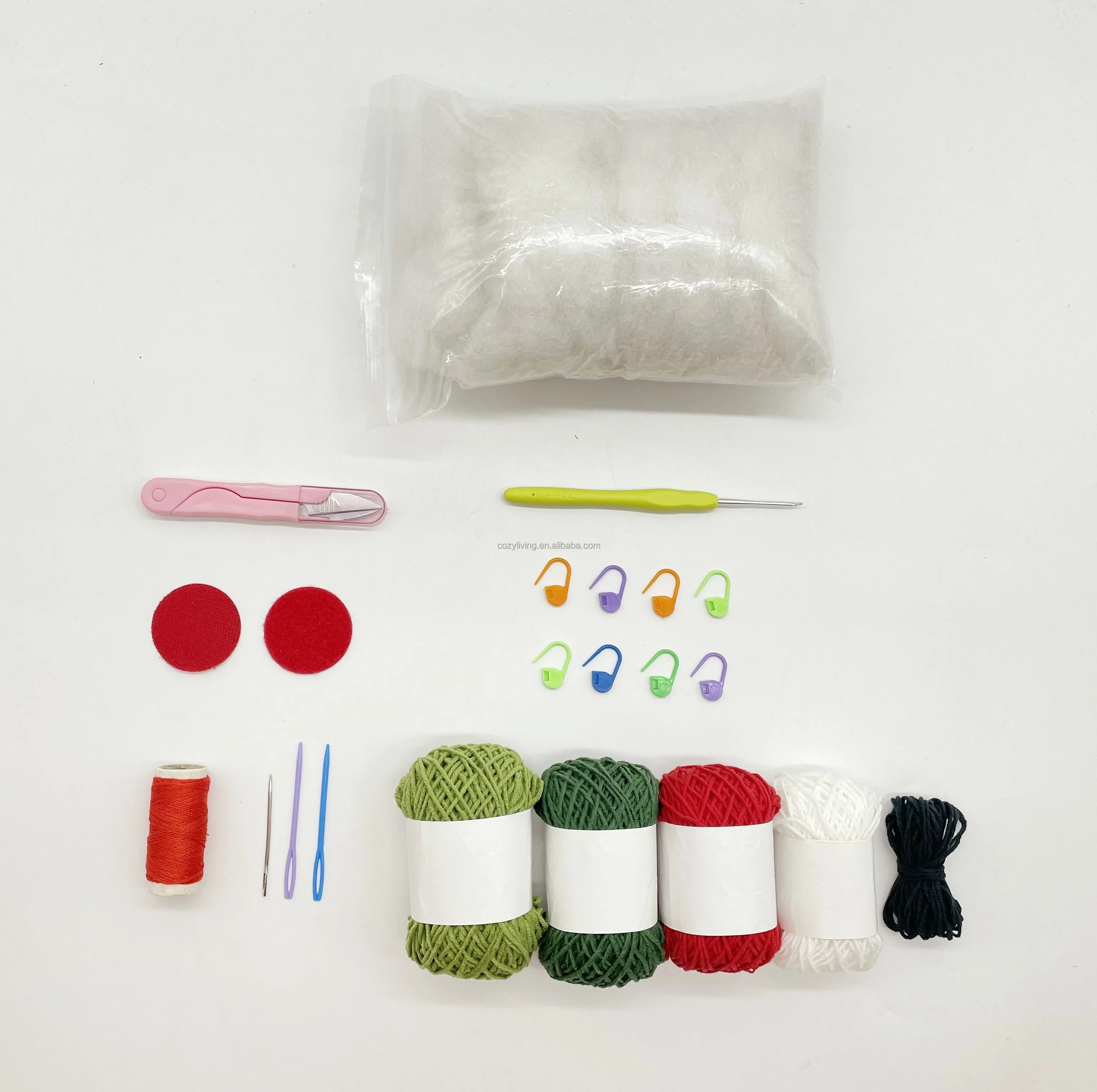 Easter Crochet Bunny Chicken and Egg 3pcs Crochet Kits Crochet Hook Safety Eyes High Quality Yarn all Including