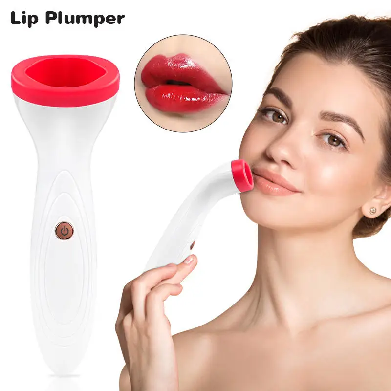 USB Rechargeable Automatic Lip Plumper Instrument Electric Lip Enhancer Plumping Device
