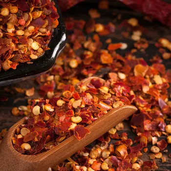 China Low Price Dry Food Grade Chilli Red Pepper Crushed Extract Crushed Dried Dry Red Chicken Pasta Price