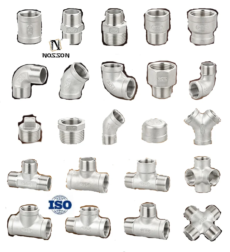Stainless steel 304 outer wire jointExternal thread direct head pipefittings Nipples Plumbing Materialsnexouowtonui