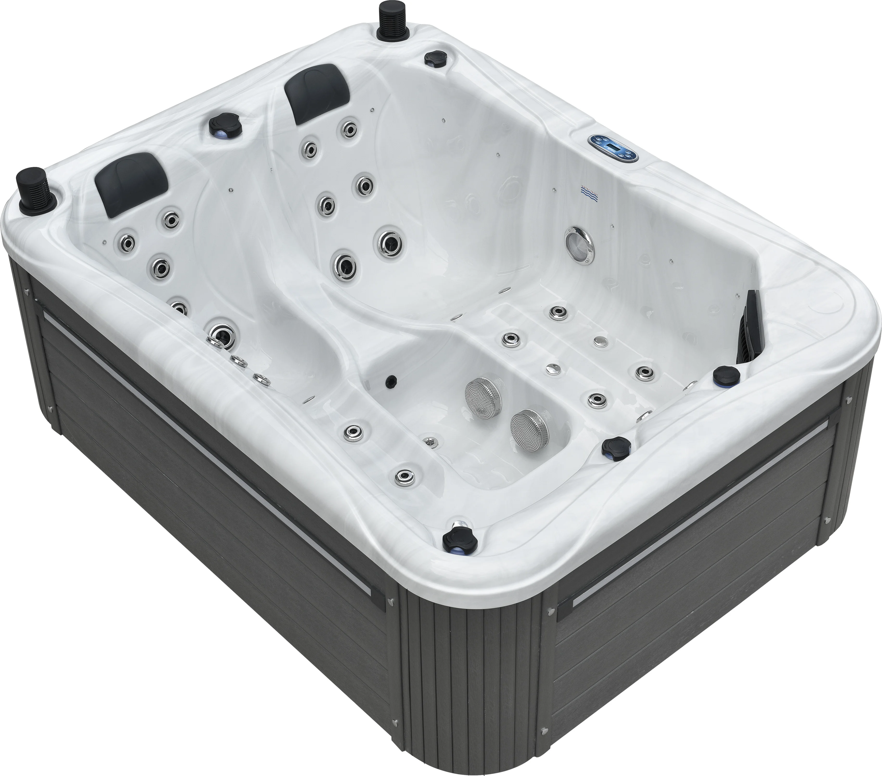 Balboa Acrylic 2 Persons Hot Tub Outdoor Bathtub with Whirlpool Massage