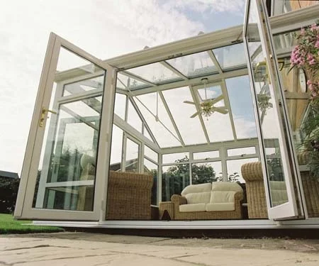 
Customized Glass House Aluminum Profile Sound Proof Heat Insulated Tempered Window Door Sunroom 