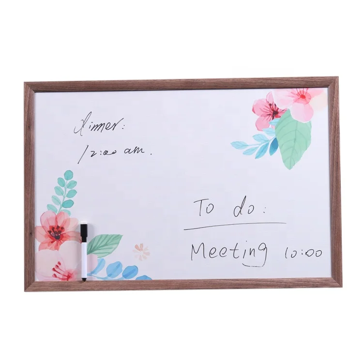 
School Classroom Frame Notice Sticker Large White Board Mobile Whiteboard Marker Set With Eraser For Students 