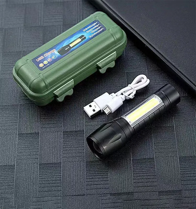 Аккумуляторная зажигалка smartligh лучшая ручная мини-фонарик с usb-зарядкой перезаряжаемый светодиодный фонарик