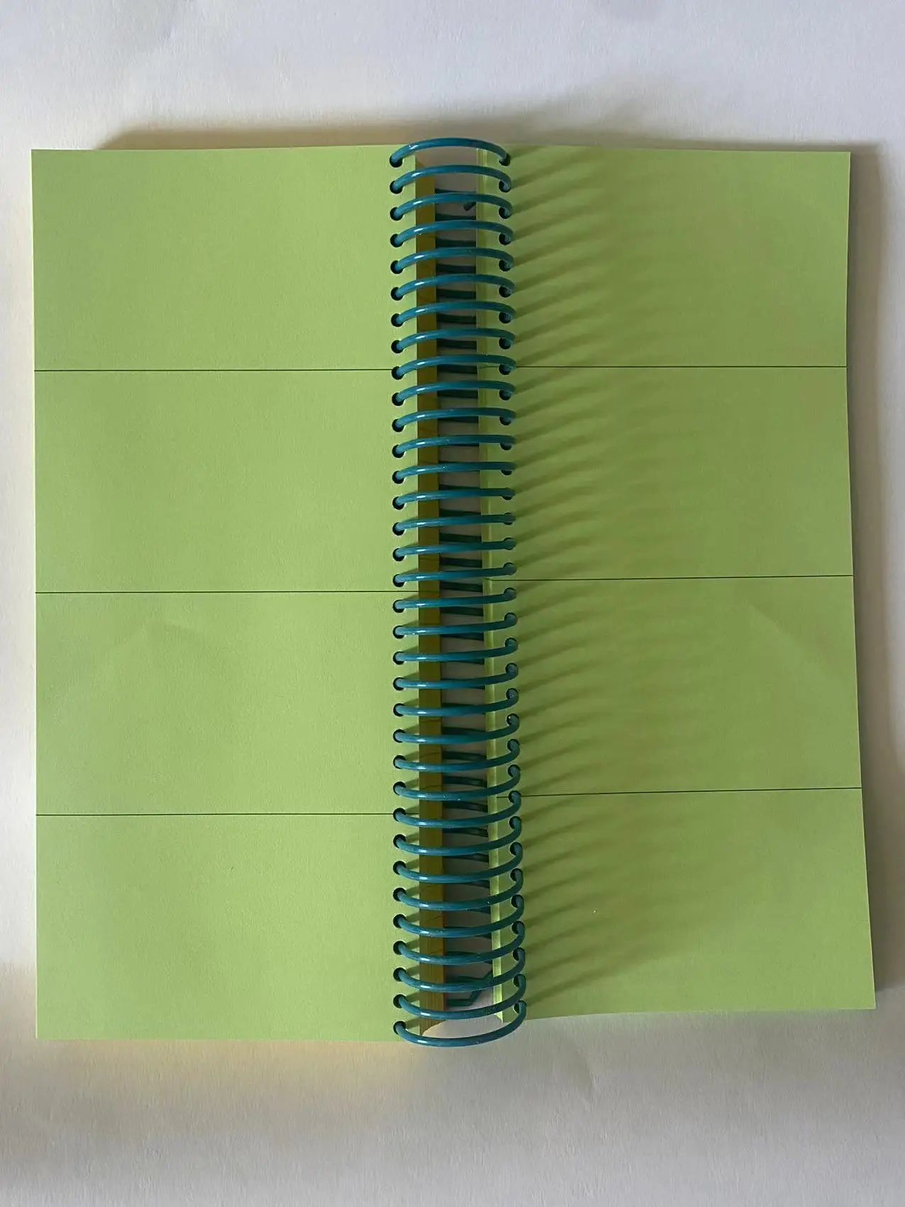 customized Logo  540 Green Ring Note-Long spiral notebook spiral composition notebook