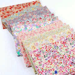 hot sale custom printed TC poplin floral printed polycotton fabric for garment and hometextile