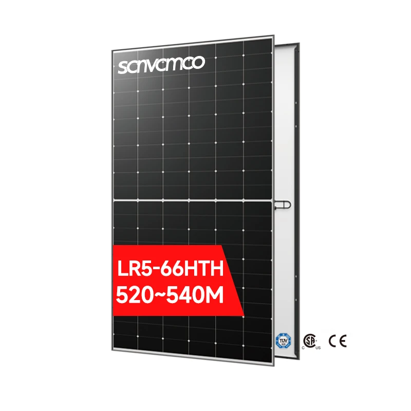 Longi новое поколение, 520 Вт-540 Вт, однослойная солнечная панель, набор 530 ячеек, 182 мм x 182 мм, размер полуячейки, конкурентоспособная цена