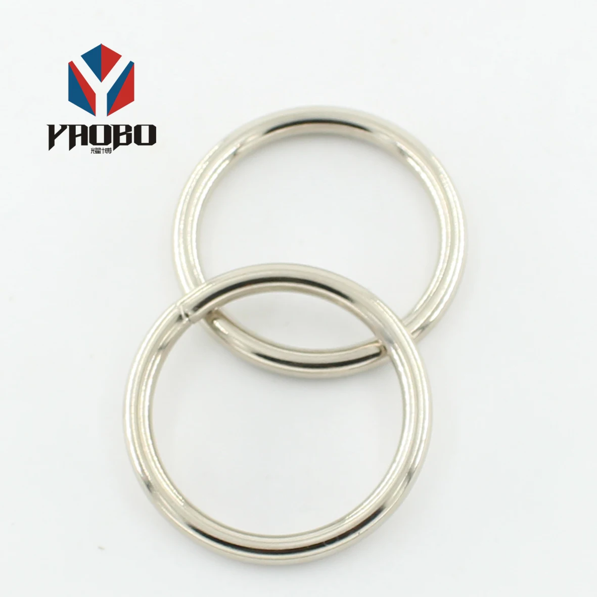 Fashion High Quality Bag Accessory O Ring Strap Round Belt Buckle 60mm Metal Large Round O Ring