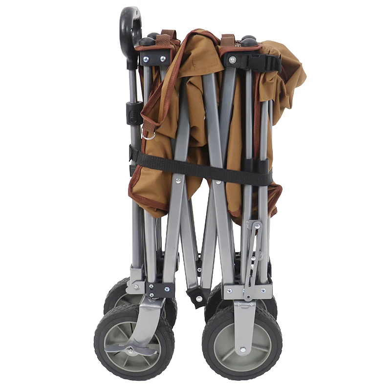  Collapsible heavy duty garden pull wagon outdoor camping Folding Wagon