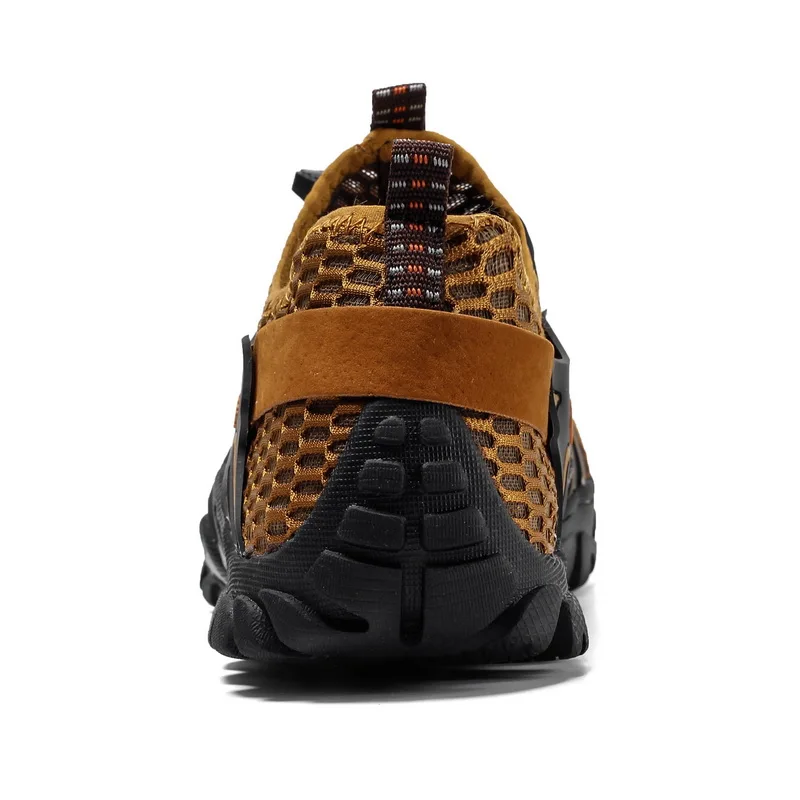 Extra large size 47 48 49 50 summer mesh fly woven hiking shoes men outdoor boots summer trekking sneakers