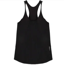 Жилет для фитнеса мужской, дышащий бесшовный тонкий эластичный спортивный топ I-образной формы, баскетбольный тренировочный костюм, футболка без рукавов