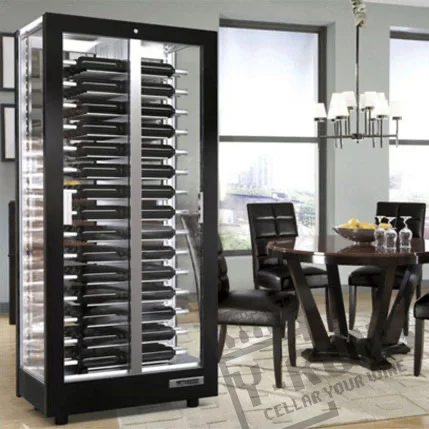 Wine rack cabinet cave a vin wine bar fridge bar wine beer chiller cooler cabinet with high safety lock spanish cedar cooler