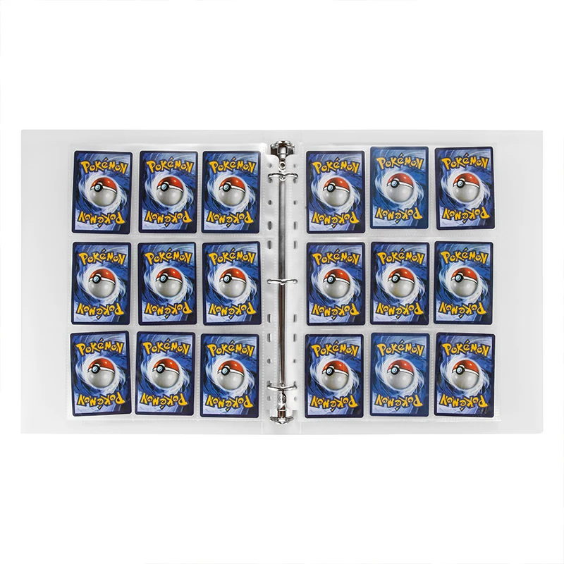 9 Pocket Up-loading Card Binder Clear Sleeves For 540 Trading Cards Capacity Penny Binder Cheap  Card Collection Gifts