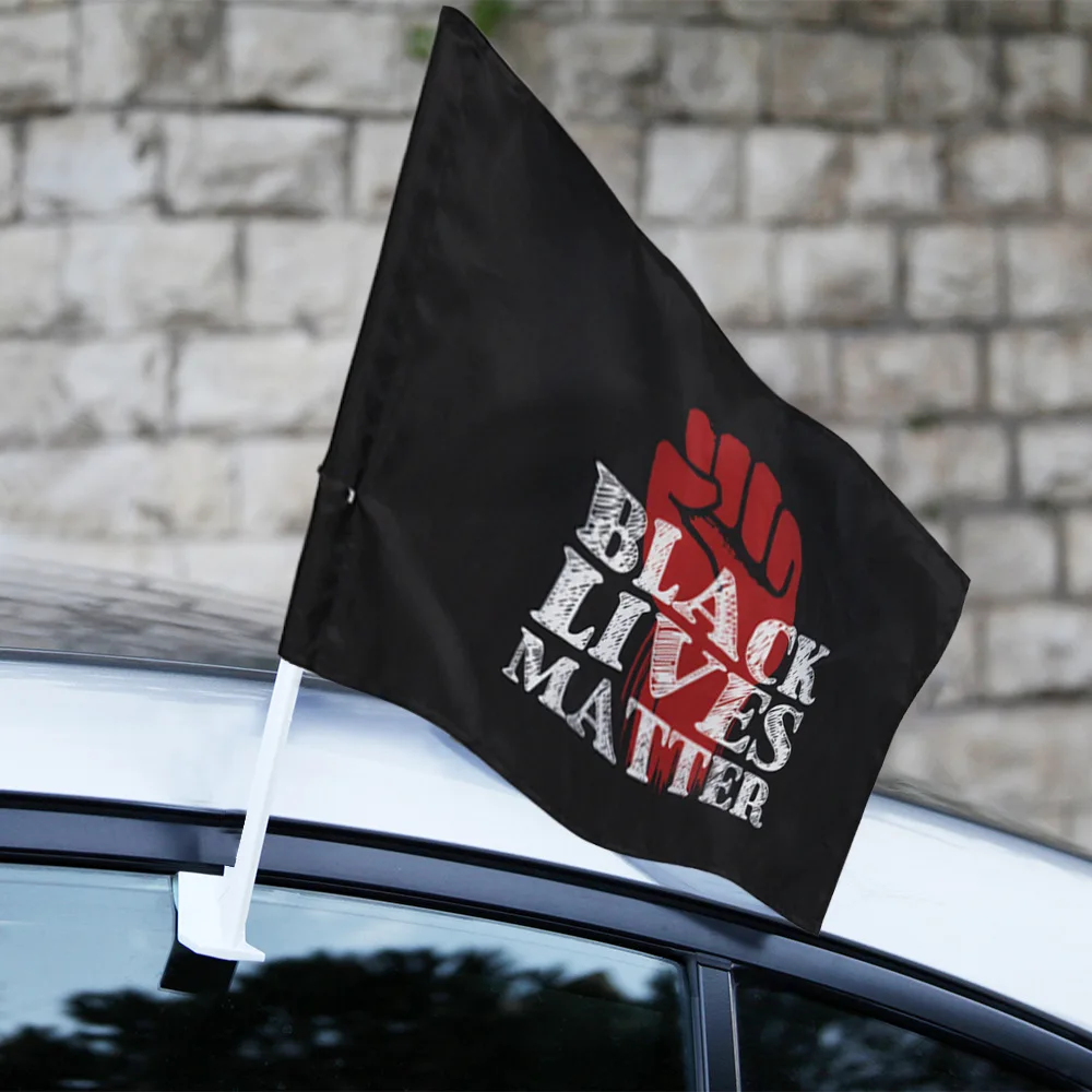 DIY Advertising Flags Banners Standard Sublimation Blank Car Festival Flag