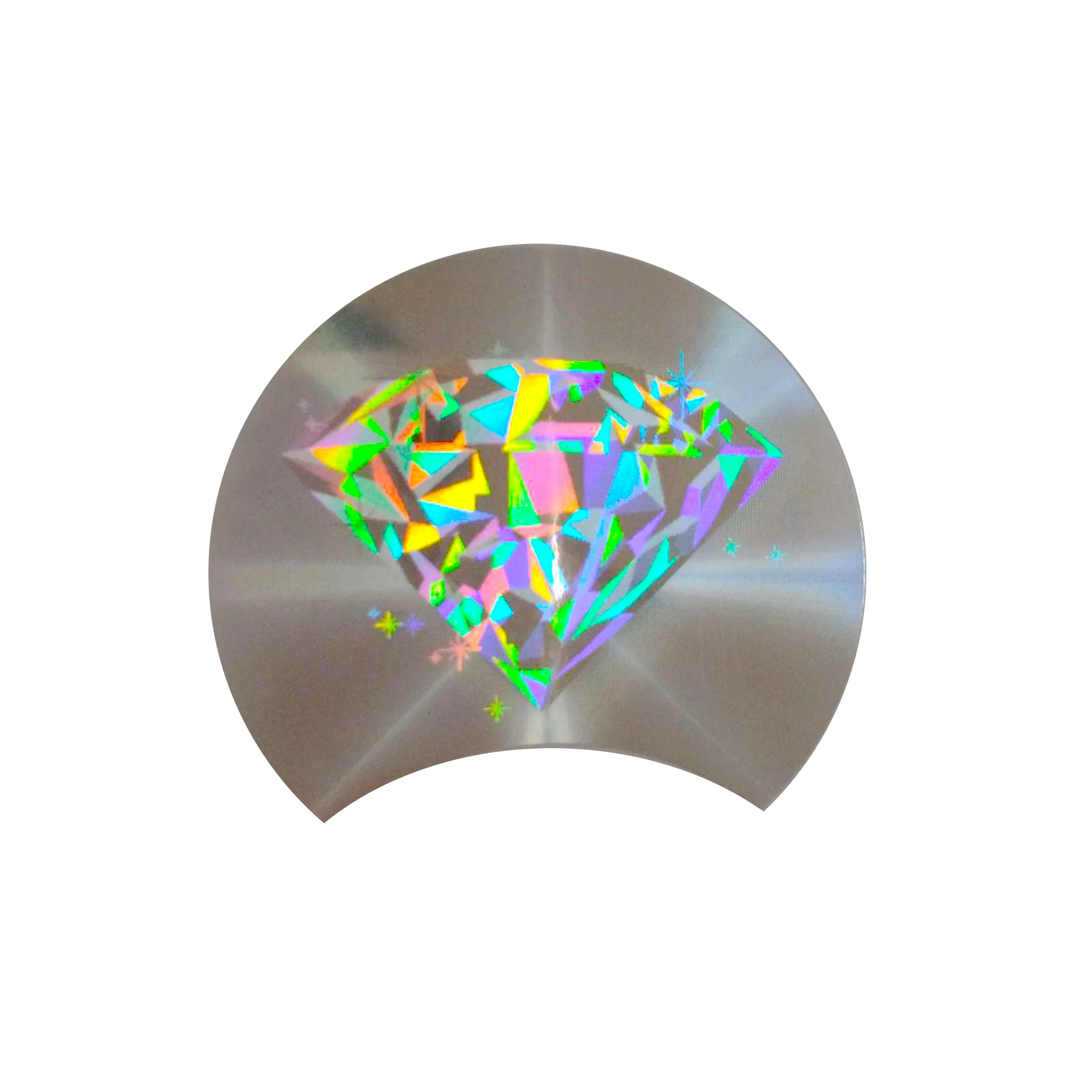 Custom-made security 3d hologram sticker label with shinny pattern