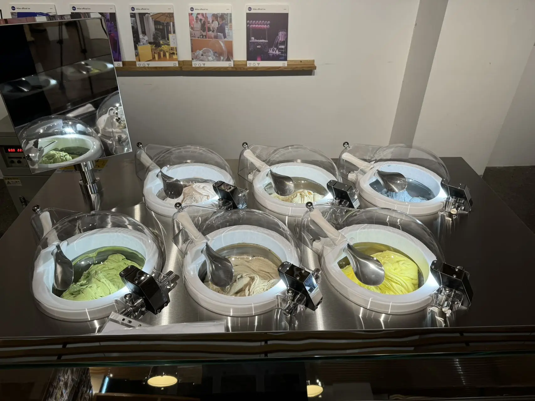 Hot sale Italian gelato ice cream machine Freezer Ice Cream Machines Factory prices All in one Front Bar machine