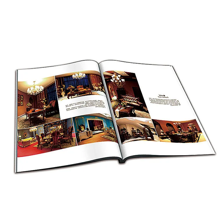 Wholesale Custom Book Printing Custom Cover Printing Fashionable Home Decoration Modern Book Ends Decorative Books