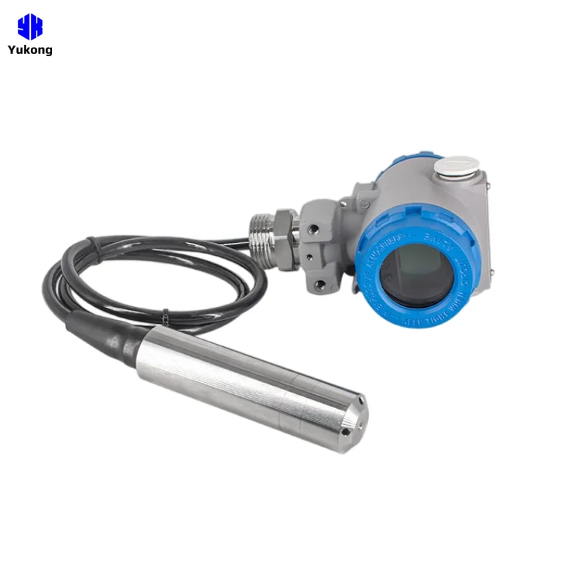 Water Tank Digital Display Hydrostatic 4-20mA Rs485 Level Indicator Sensor Transmitter for Liquid Level Transmitter