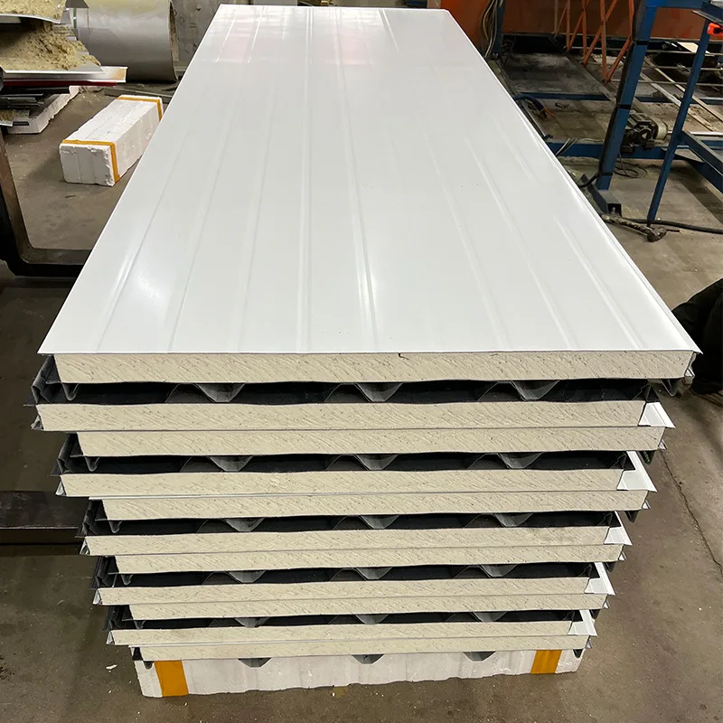 4mm ACP Aluminium Sandwich Panel with Rock Wool XPS PIR Core for Decorative Outdoor Building Material Competitive Price