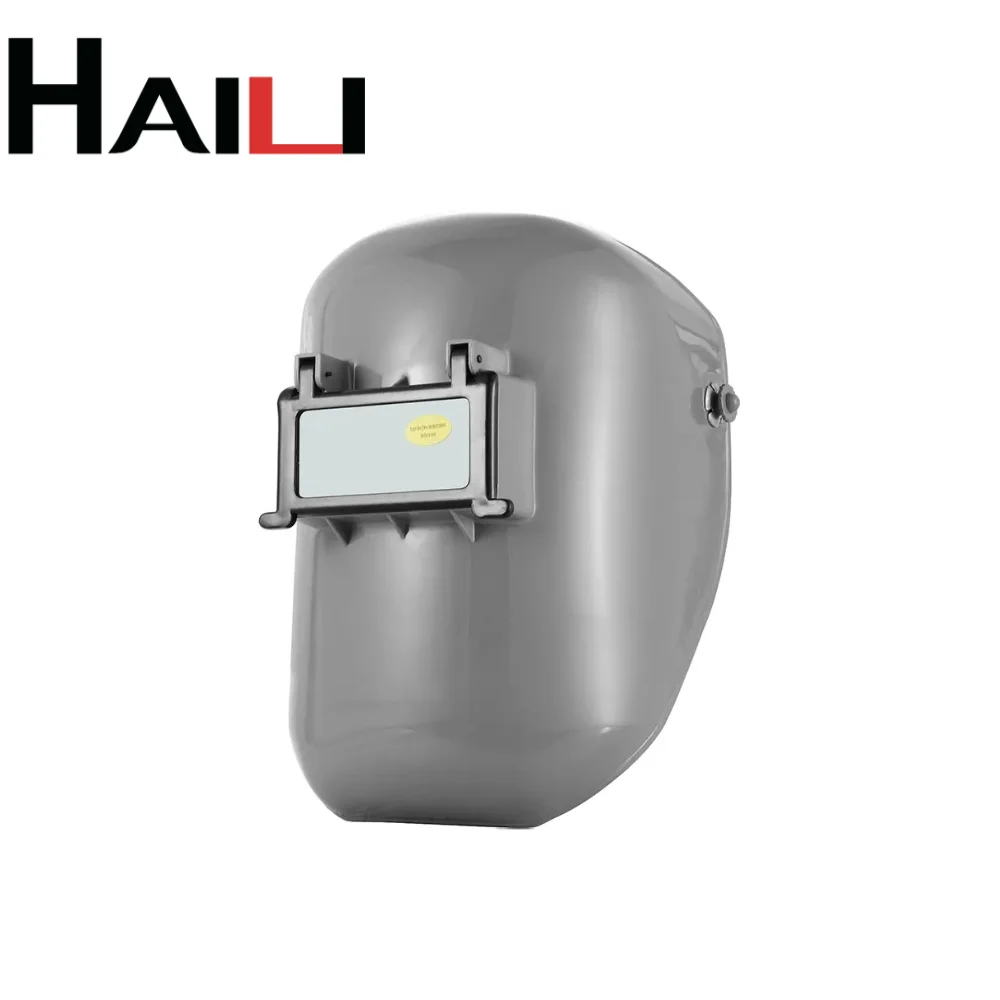 Manufacture Pipeline Fiberglass Welding Helmet With Flip Front