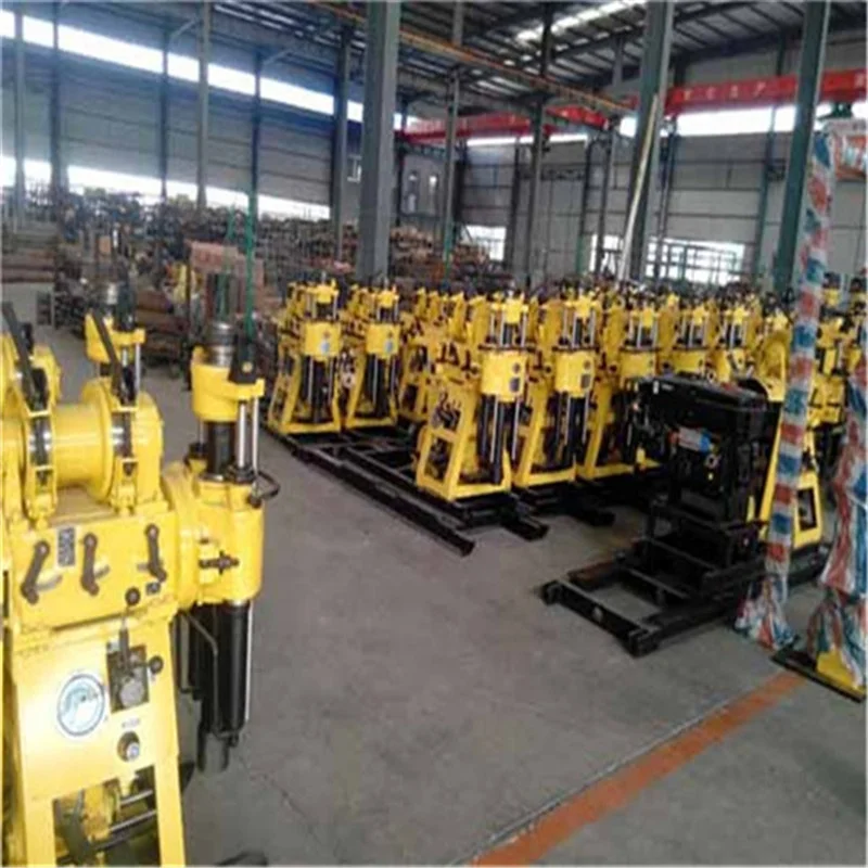 200m Diesel Hydraulic Water Well Drilling Rig Machine Rotary Drilling Rig Machine