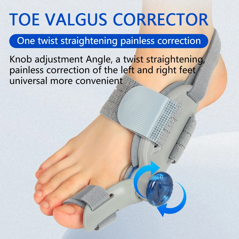 Factory Price Adjustable EVA Bunion Corrector Thumb Valgus Corrector Separator Protector Big Toe Straightener Bunion Corrector