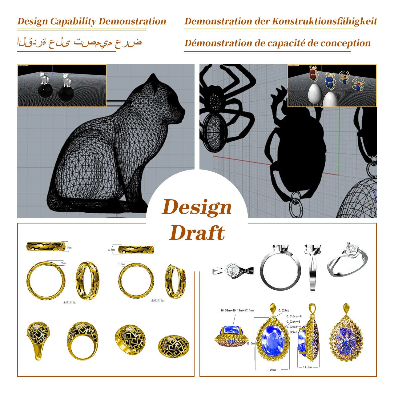 Single-sided oil-drip wheel round earrings, fashionable retro stainless steel plated 18K earrings jewelry