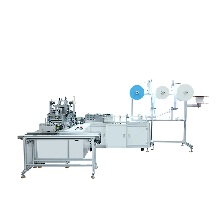 
High Standard Surgical Face Mask Full-auto Production Line 3-4 Ply Making Machine 