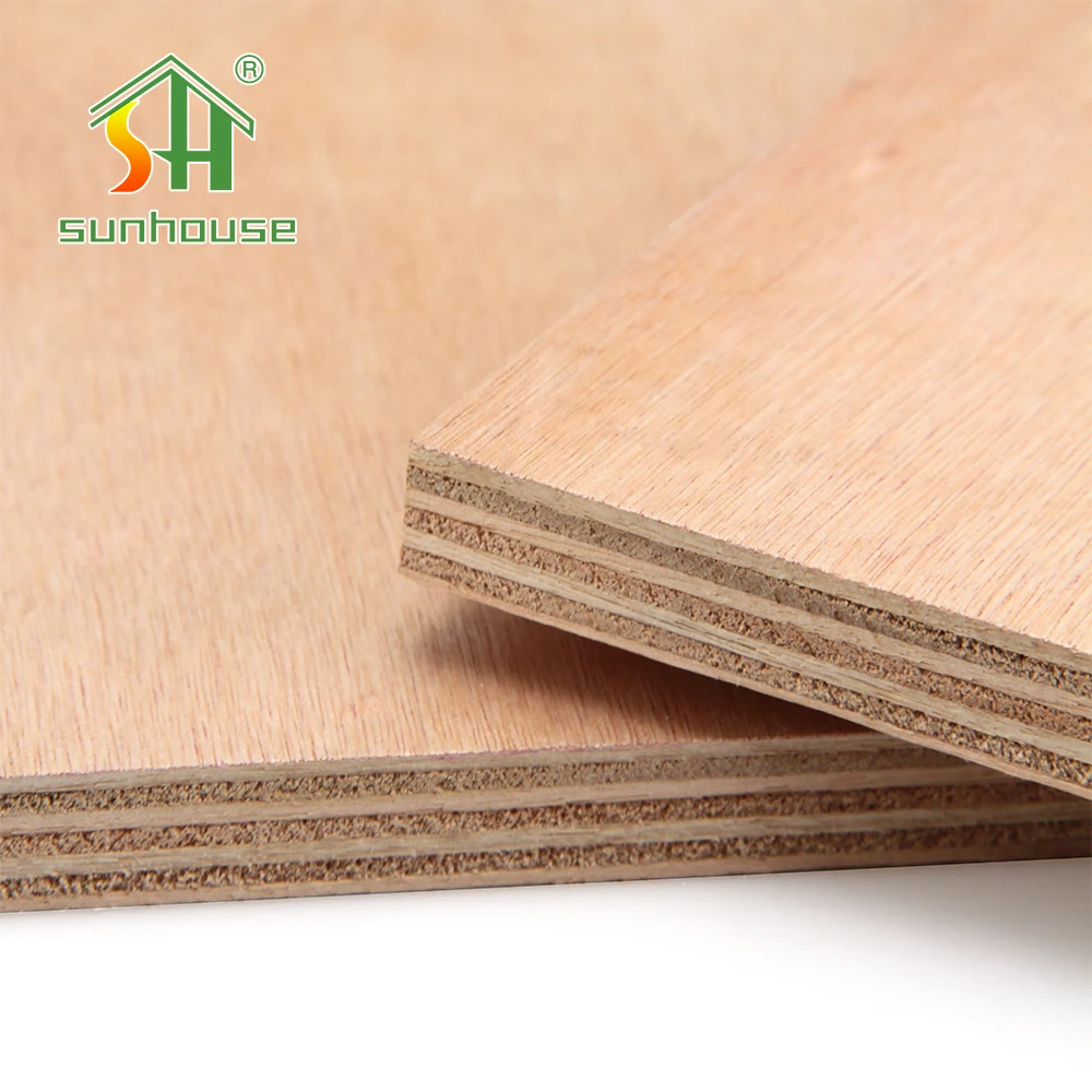 9mm/12mm/18mm Raw Eucalyptus Plywood 4x8 Plywood Cheap Laminated Plywood Board for Construction